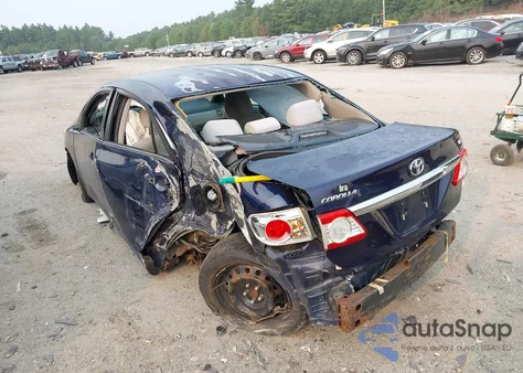 2012 Toyota Corolla Le z USA, uszkodzony, nr VIN 2T1BU4EE7CC808882